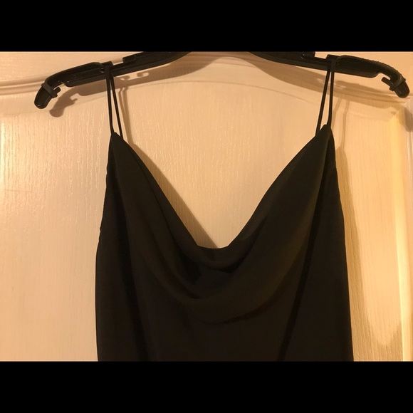 Black spaghetti strap dress great fit size 7/8. - Picture 5 of 6